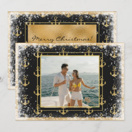 Foto Nautic Modern Feiertagskarte