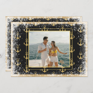 Foto Nautic Modern Feiertagskarte