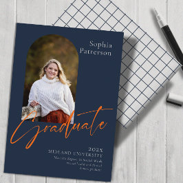 Foto Navy Orange Uni Ankündigung