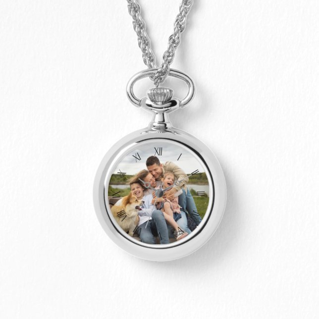 Foto Necklace Watch Armbanduhr (Vorderseite)
