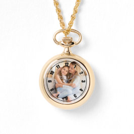 Foto Necklace Watch Armbanduhr