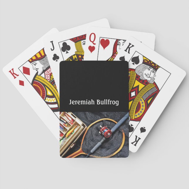 Foto Net, Real, Lures personalisieren Spielkarten (Rückseite)