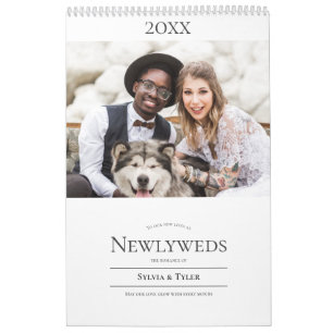 Foto Newlyweds Kalender