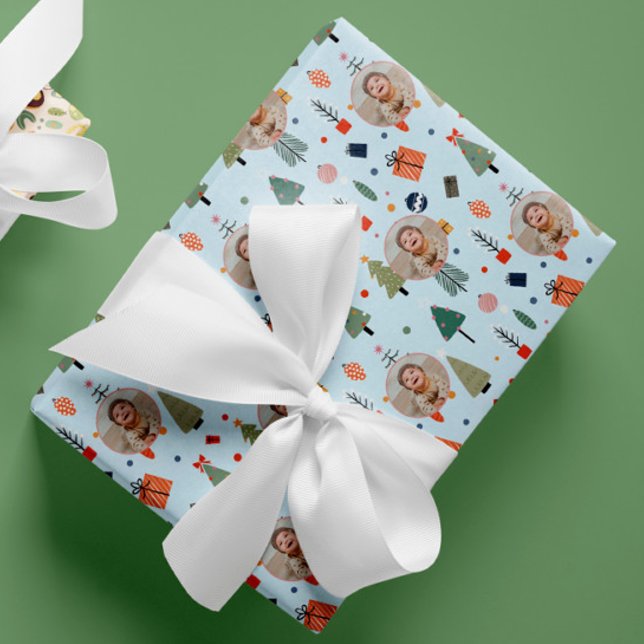 Foto Niedlich Weihnachten Geschenkpapier (Von Creator hochgeladen)