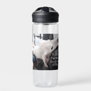 Foto Niedlicher Hund Bester Vater und Pal je Trinkflasche
