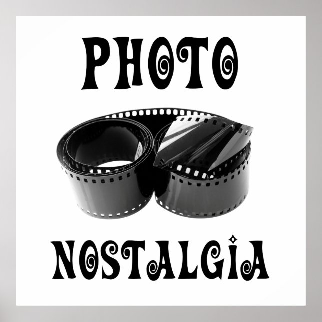 Foto Nostalgie Poster (Vorne)