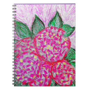 Foto Notebook (80 Seiten B&W) Hydrangea Notizblock