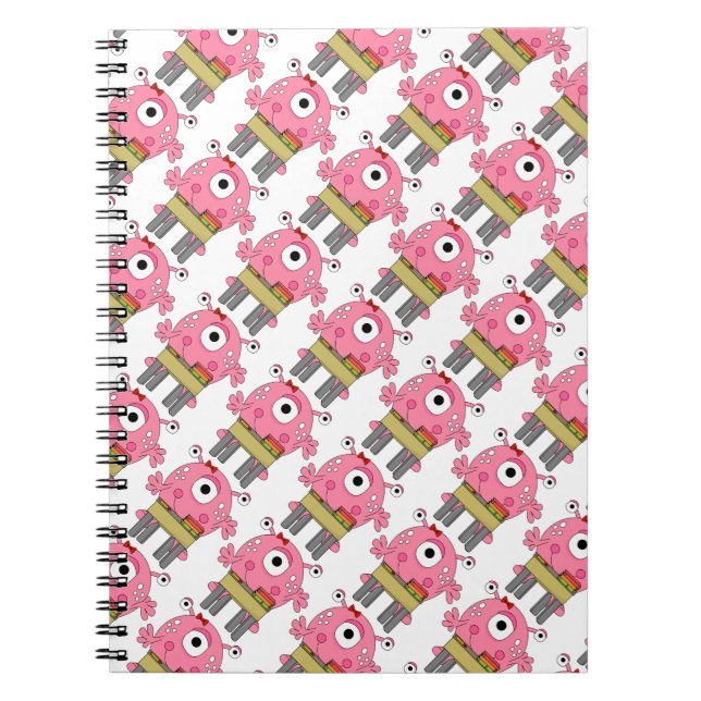 Foto-Notebook/Cartoon-Monster Notizblock (Vorderseite)