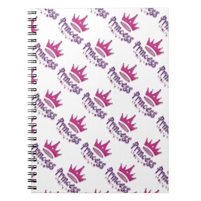 Foto-Notebook/Druckmaschine mit Krone Notizblock (Vorderseite)