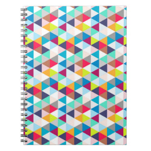 Foto-Notebook/Geometrie-Dreieck-Formen Notizblock