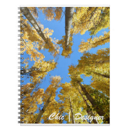 Foto-Notebook im Herbst Notizblock