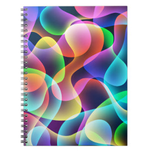 Foto Notebook/mehrfarbig Abstrakt Notizblock