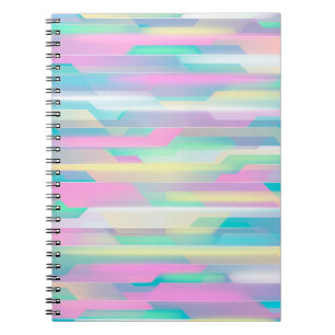 Foto Notebook/Pastell Abstrakt Notizblock
