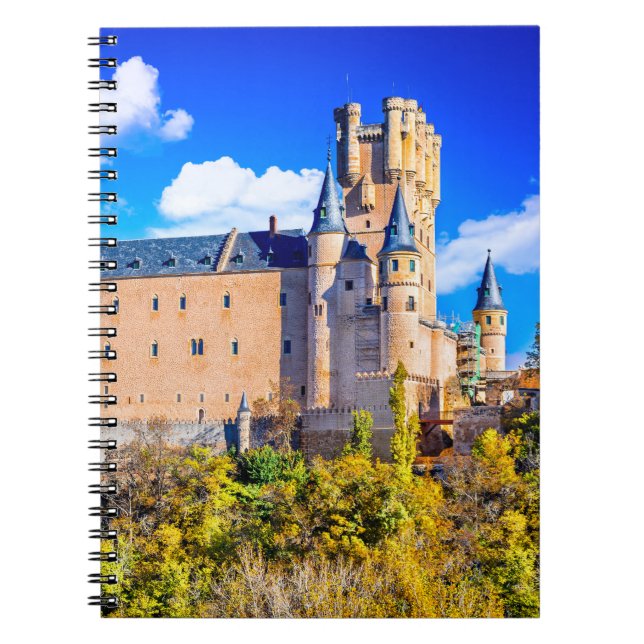 Foto Notebook Segovia Burg Notizblock (Vorderseite)