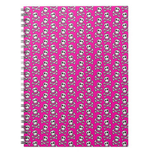 Foto Notebook/Skull und Crossbones Notizblock