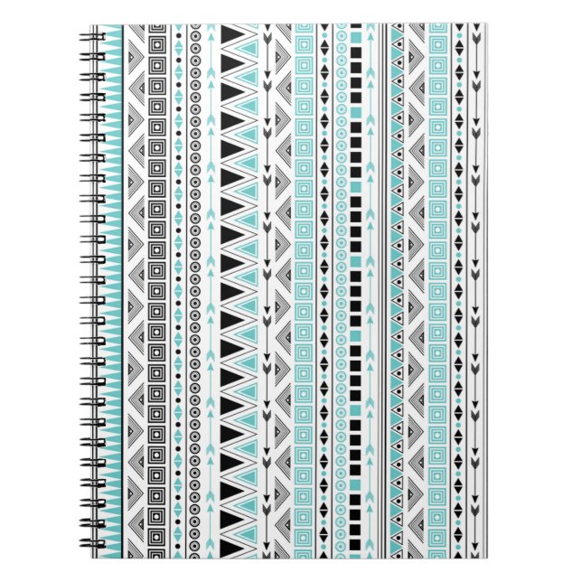 Foto-Notebook/Tribal-Muster Notizblock (Vorderseite)