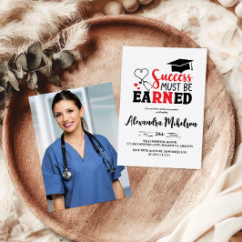 Foto Nursing School Graduate Einladung