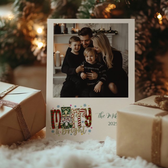 Foto Nussknacker Merry & Bright Weihnachten (Von Creator hochgeladen)