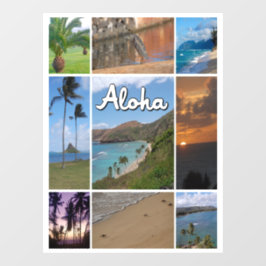 Foto Oahu, Hawaii Fensteraufkleber