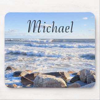 Foto Ocean Shore Individuelle Name Mousepad