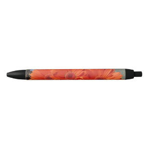 Foto Orange Daisy Blume Pen Kugelschreiber
