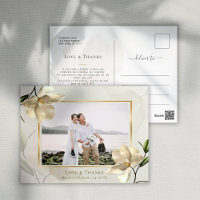 Foto Oriental White Magnolia Danke Postcard