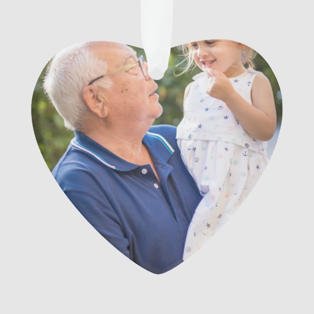 Foto Ornament (Vorderseite)