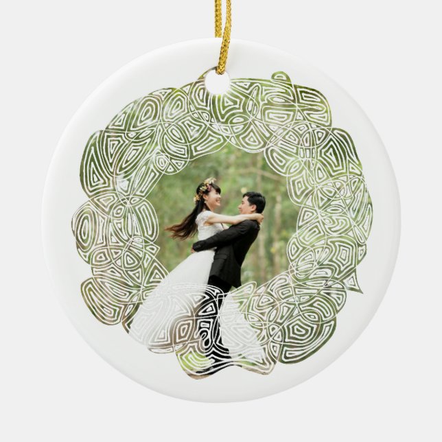 Foto Ornament Aus Glas (Vorne)