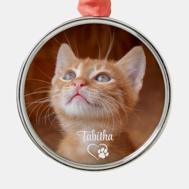 Foto Ornament Aus Metall (Vorne)