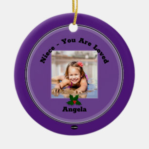 Foto Ornament mit Mistletoe HAMbWG