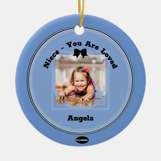 Foto Ornament mit Stars HAMbWG (Vorne)