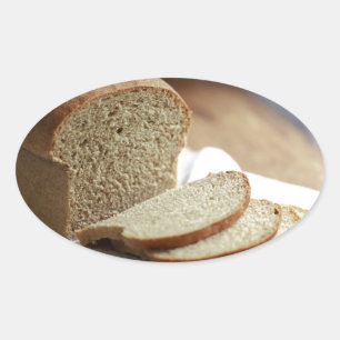 Foto Ovaler Aufkleber