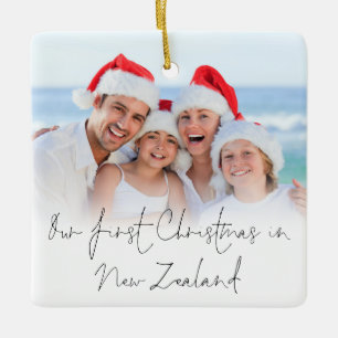 Foto Overlay 1. Weihnachten Neuseeland Bezeichnung Keramikornament