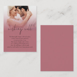 Foto Overlay Hochzeit Rose Gold Schwarze Wünsche g Begleitkarte
