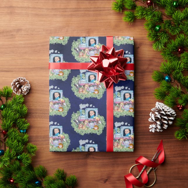 Foto-Packpapier Geschenkpapier (Feiertagsgeschenk)