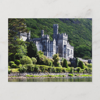 Foto Painting Kylemore Abbey Postkarte