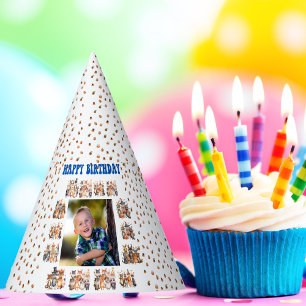 Foto Party Animals Thema Kindergeburtstag Partyhütchen