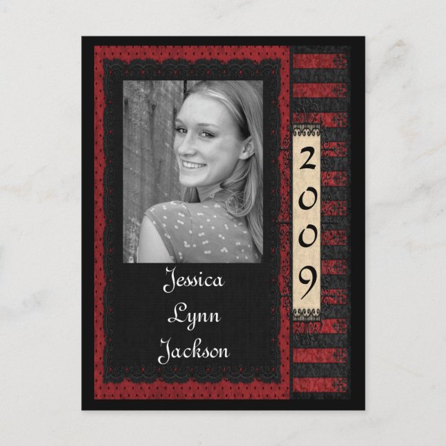 Foto Party laden oder Vielen Dank Postkarte (Vorderseite)