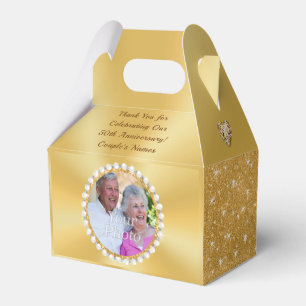 Foto Personalisiert, 50 Jahre alt Gefälligkeitsbox Geschenkschachtel