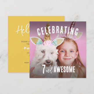 Foto Personalisiert Geburtstag Einladung