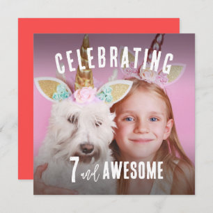 Foto Personalisiert Geburtstag Einladung