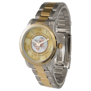 Foto Personalisiert Jubiläum Geschenke für Ihn Armbanduhr