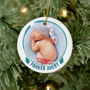 Foto Personalisiert Keramik Ornament