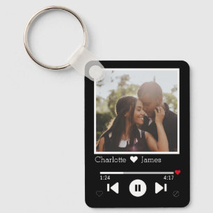 Foto personalisiert Music Player Schlüsselanhänger