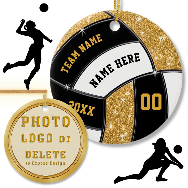 FOTO Personalisiert, Volleyball Weihnachtsschmuck (Volleyball Christmas Tree Ornaments. Christmas Gift for Volleyball Players. Volleyball ornaments.)