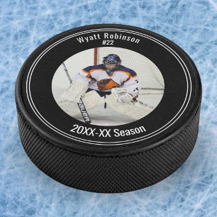 Foto Personalisierter Spieler Eishockey Puck