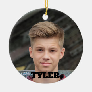 Foto-Personalisierungsschmuck für Weihnachten Keramik Ornament