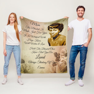 Foto personalize Fleece Blanket