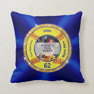 Foto personifizieren Softball-ältere Kissen