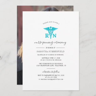 Foto Pflege Graduate Pinning Zeremonie Party Einladung